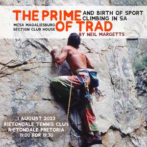 prime of trad start of trad climbing south africa